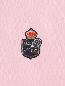 Sale Doubles Mch Polo- Light Pink For The Court