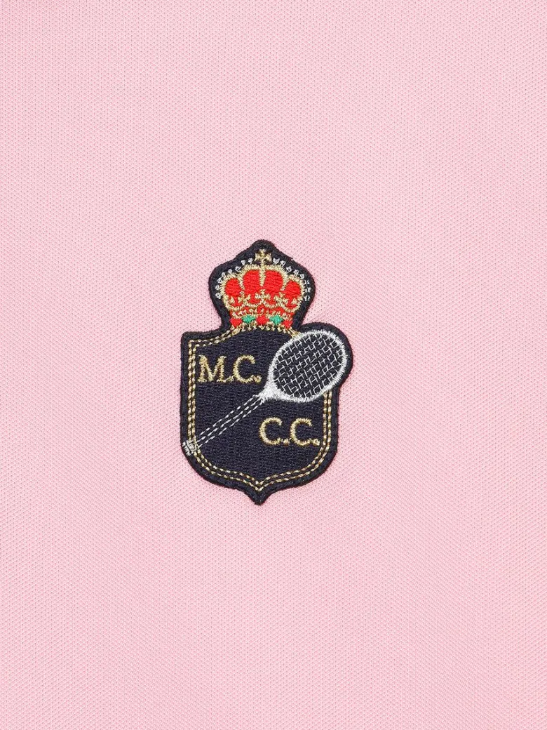 Sale Doubles Mch Polo- Light Pink For The Court