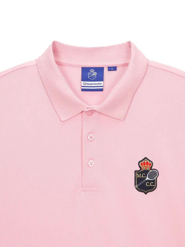 Sale Doubles Mch Polo- Light Pink For The Court