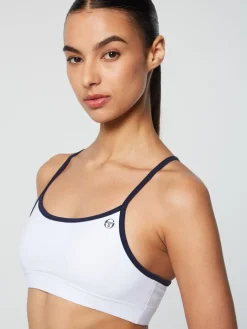 Discount Elisa Sports Top- Brilliant White Tops And Sports Bras