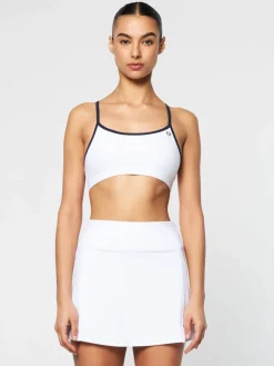 Online Elisa Sports Top- Brilliant White For The Court