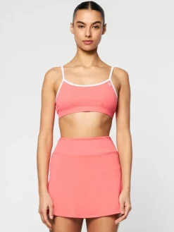 Sale Elisa Sports Top- Calypso Coral For The Court