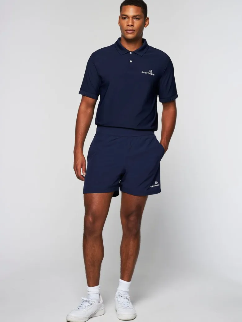 Online Foro Short- Maritime Blue Matching Separates