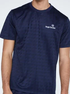 Fashion Geo T-Shirt-Maritime Blue For The Court