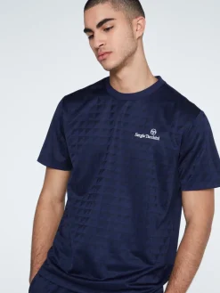 Fashion Geo T-Shirt-Maritime Blue For The Court