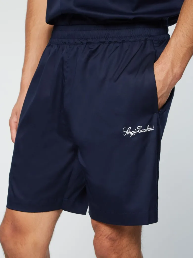 Hot Giorgio Lounge Short- Maritime Blue Shorts And Swim