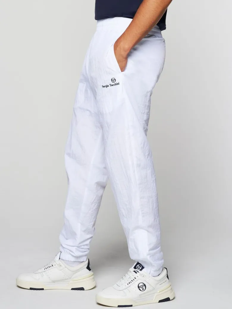 Fashion Griante Track Pant- Brilliant White Nylon