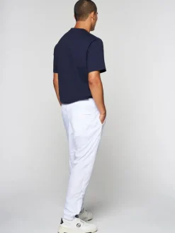 Fashion Griante Track Pant- Brilliant White Nylon