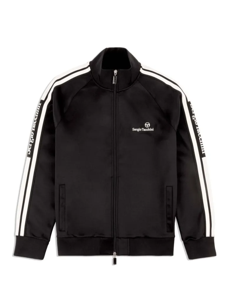 Clearance Gromo Tape Track Jacket- Black Beauty Tracksuits
