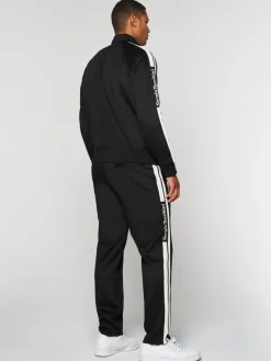 Clearance Gromo Tape Track Jacket- Black Beauty Tracksuits