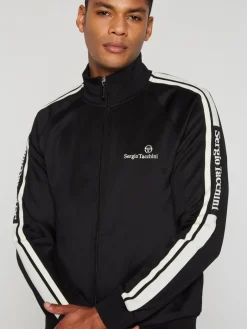 Clearance Gromo Tape Track Jacket- Black Beauty Tracksuits