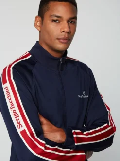 Discount Gromo Tape Track Jacket- Maritime Blue View All