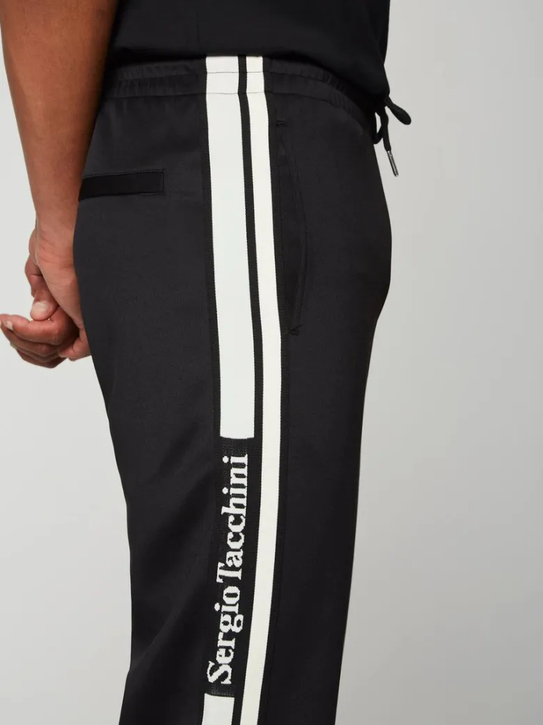 Online Gromo Tape Track Pant- Black Beauty View All