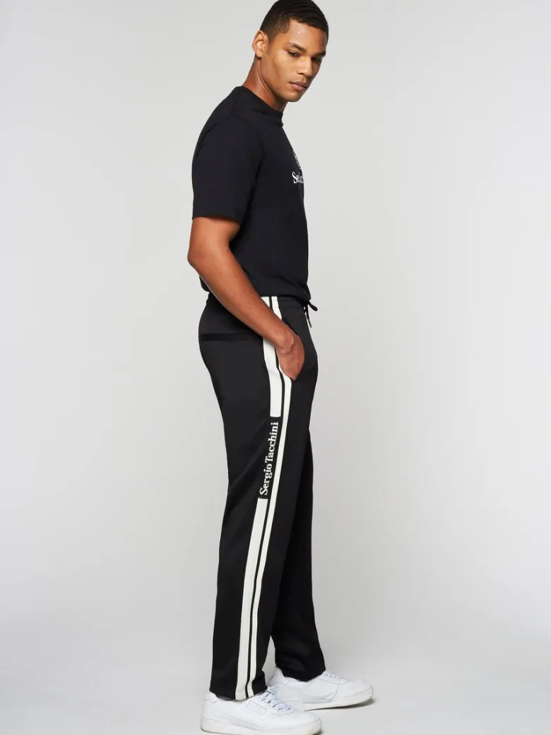 Online Gromo Tape Track Pant- Black Beauty Pants And Sweatpants