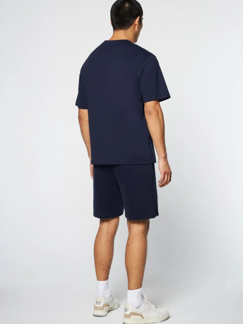 Outlet Heritage T-Shirt- Maritime Blue The Essentials