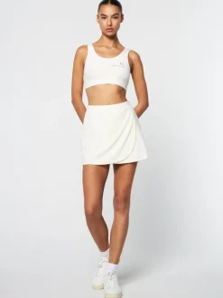Discount Josie Tennis Skirt- Gardenia For The Court