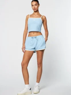 Clearance Laura High Waist Short- Clear Sky For The Court