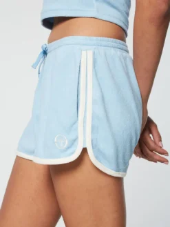 Clearance Laura High Waist Short- Clear Sky For The Court