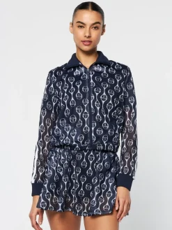 Best Lesi Mesh Jacket- Maritime Blue For The Court