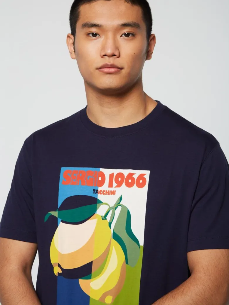 Clearance Limone T-Shirt- Maritime Blue View All