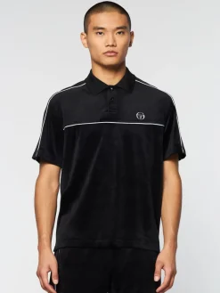 Sale Lioni Velour Polo Archivio- Black Beauty Polos