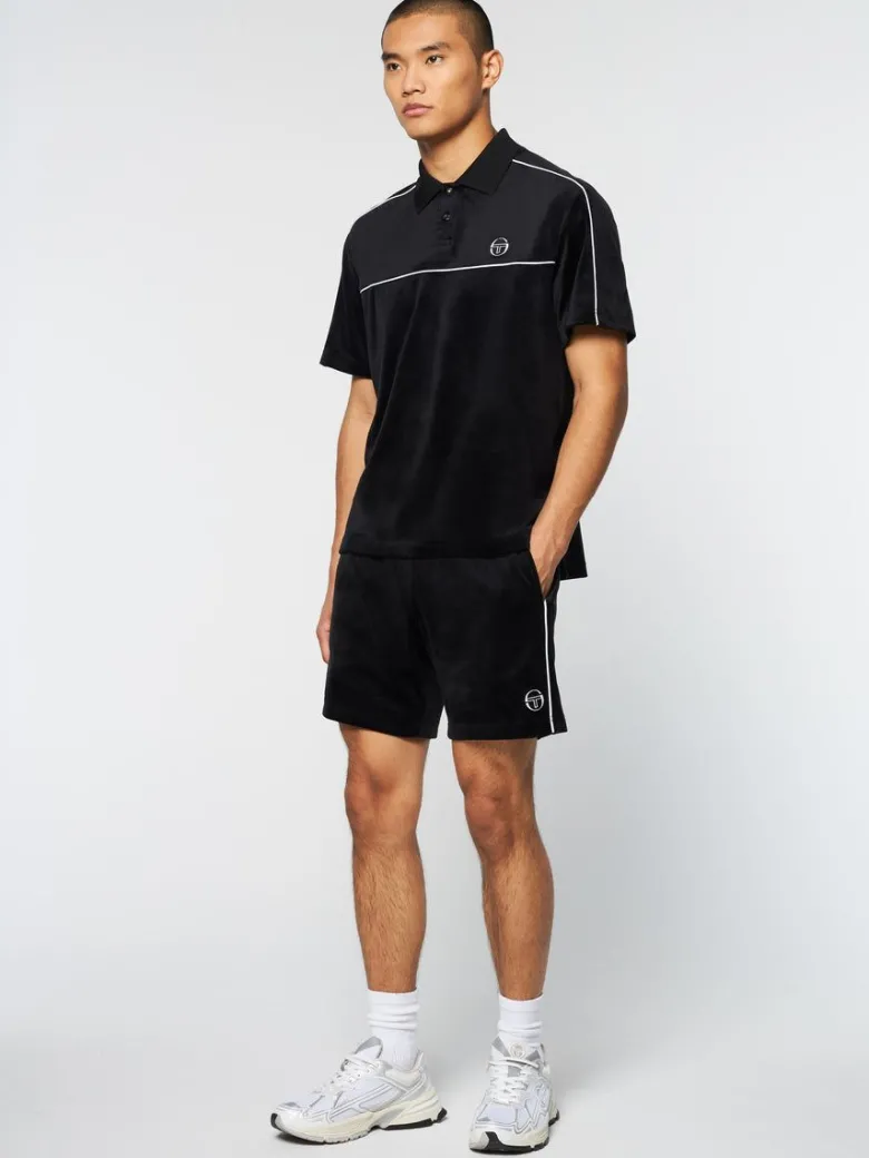 Sale Lioni Velour Polo Archivio- Black Beauty Polos