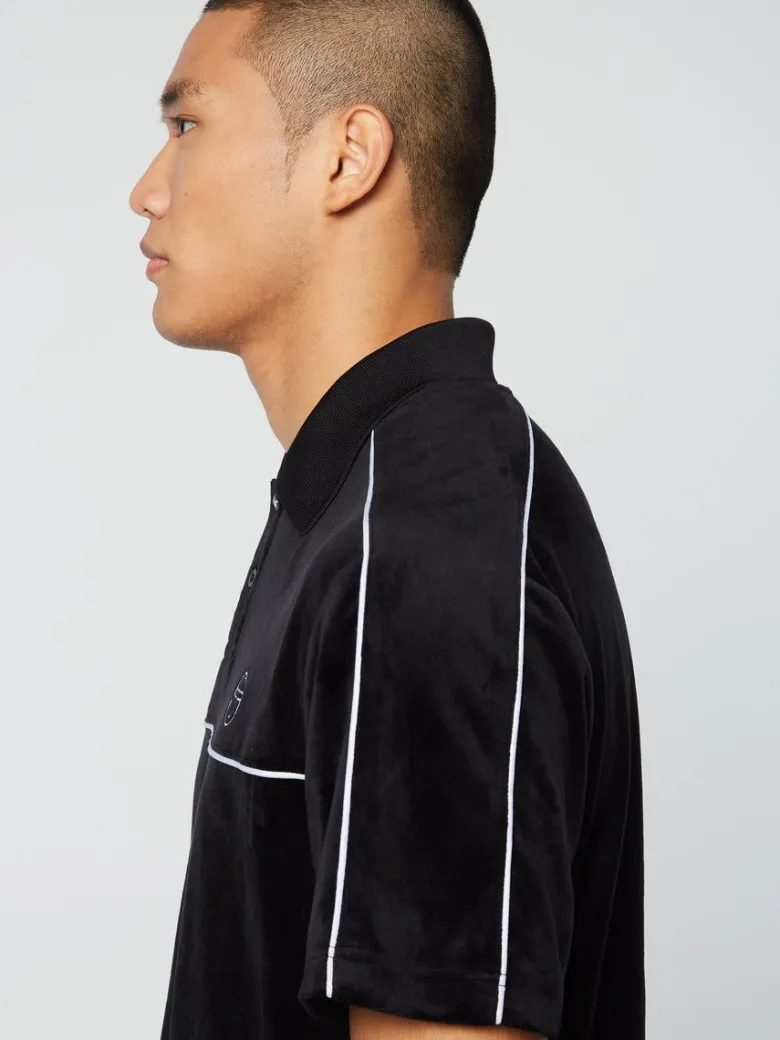 Sale Lioni Velour Polo Archivio- Black Beauty Polos