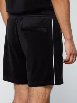 Hot Lioni Velour Short Archivio- Black Beauty Shorts And Swim
