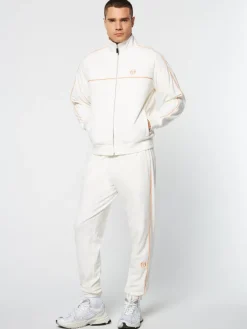 Hot Lioni Velour Track Jacket Archivio- Gardenia Tracksuits