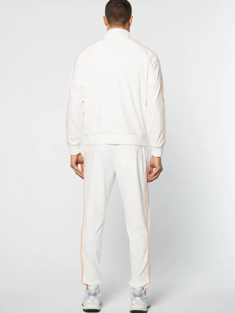 Fashion Lioni Velour Track Jacket Archivio- Gardenia Jackets