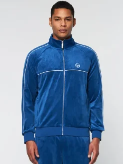 Clearance Lioni Velour Track Jacket Archivio- Limoges Tracksuits