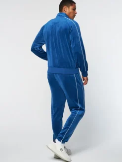 Clearance Lioni Velour Track Jacket Archivio- Limoges Tracksuits