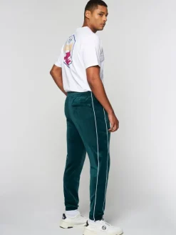Sale Lioni Velour Track Pant- Botanical Garden Pants And Sweatpants