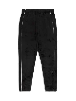 Online Lioni Velour Track Pant- Black Beauty Velour