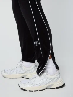 Online Lioni Velour Track Pant- Black Beauty Velour