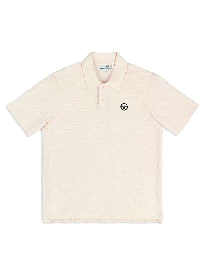 Hot Livata Monogram Polo- Gardenia Polos