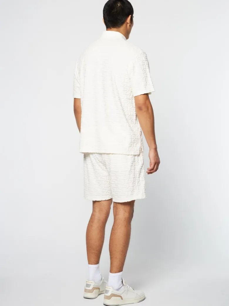 Hot Livata Monogram Polo- Gardenia Polos