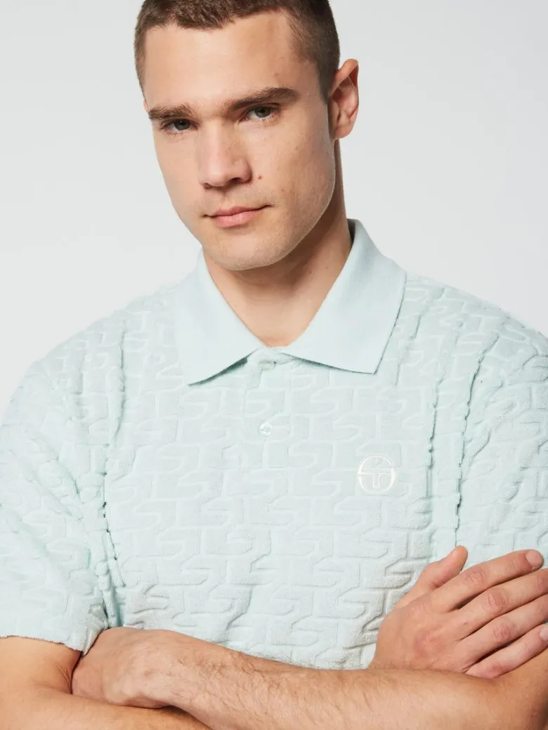 Online Livata Monogram Polo- Surf Spray Polos