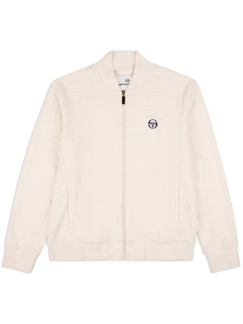 Online Livata Monogram Track Jacket- Gardenia Tracksuits