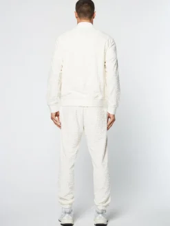 Online Livata Monogram Track Jacket- Gardenia Tracksuits