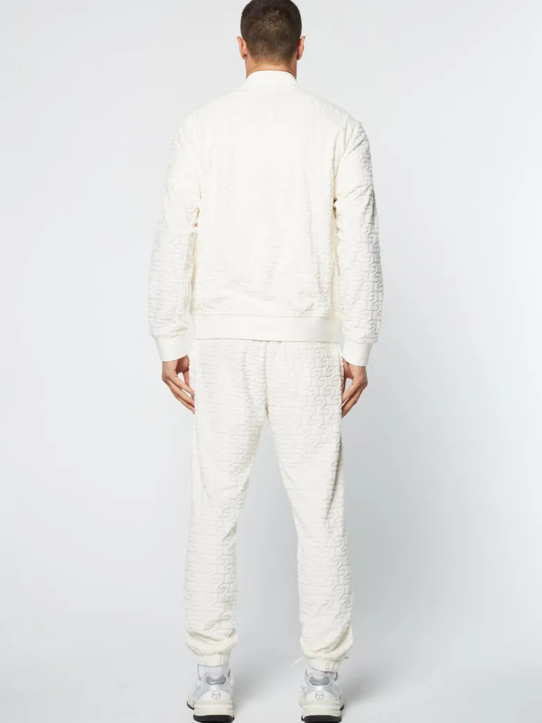 Online Livata Monogram Track Jacket- Gardenia Tracksuits