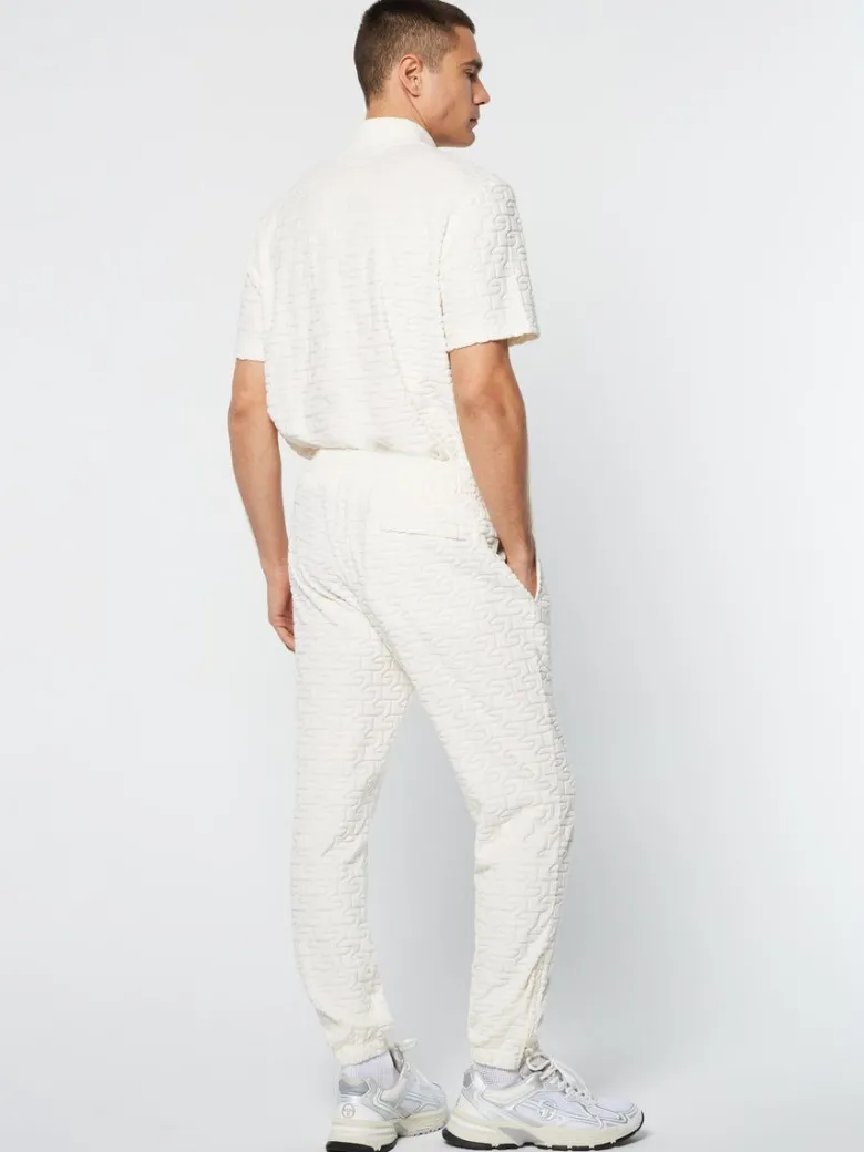 Fashion Livata Monogram Track Pant- Gardenia Tracksuits