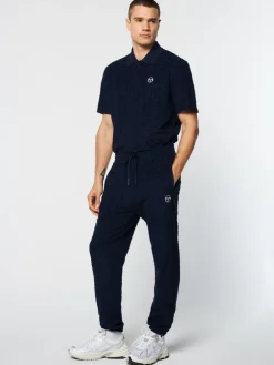 Clearance Livata Monogram Track Pant- Maritime Blue Pants And Sweatpants