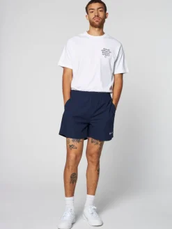 Best Merlata Water-Reactive Swim Short- Maritime Blue Nylon