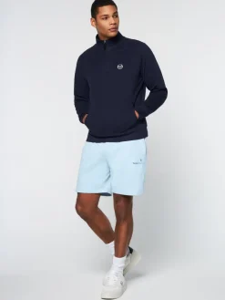 Best Mezza Half Zip- Maritime Blue Sweatshirts And Hoodies