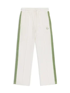 Fashion Miss Carlotta Velour Track Pant-Gardenia Tracksuits
