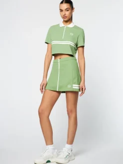 Discount Miss Supermac Skirt- Jade Green For The Court