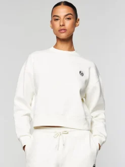 Hot Monique Crewneck- Gardenia View All