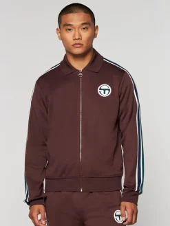 Online Monte Track Jacket Archivio- Deep Mahogany View All