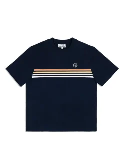 Clearance New Melfi T-Shirt- Maritime Blue/ White View All